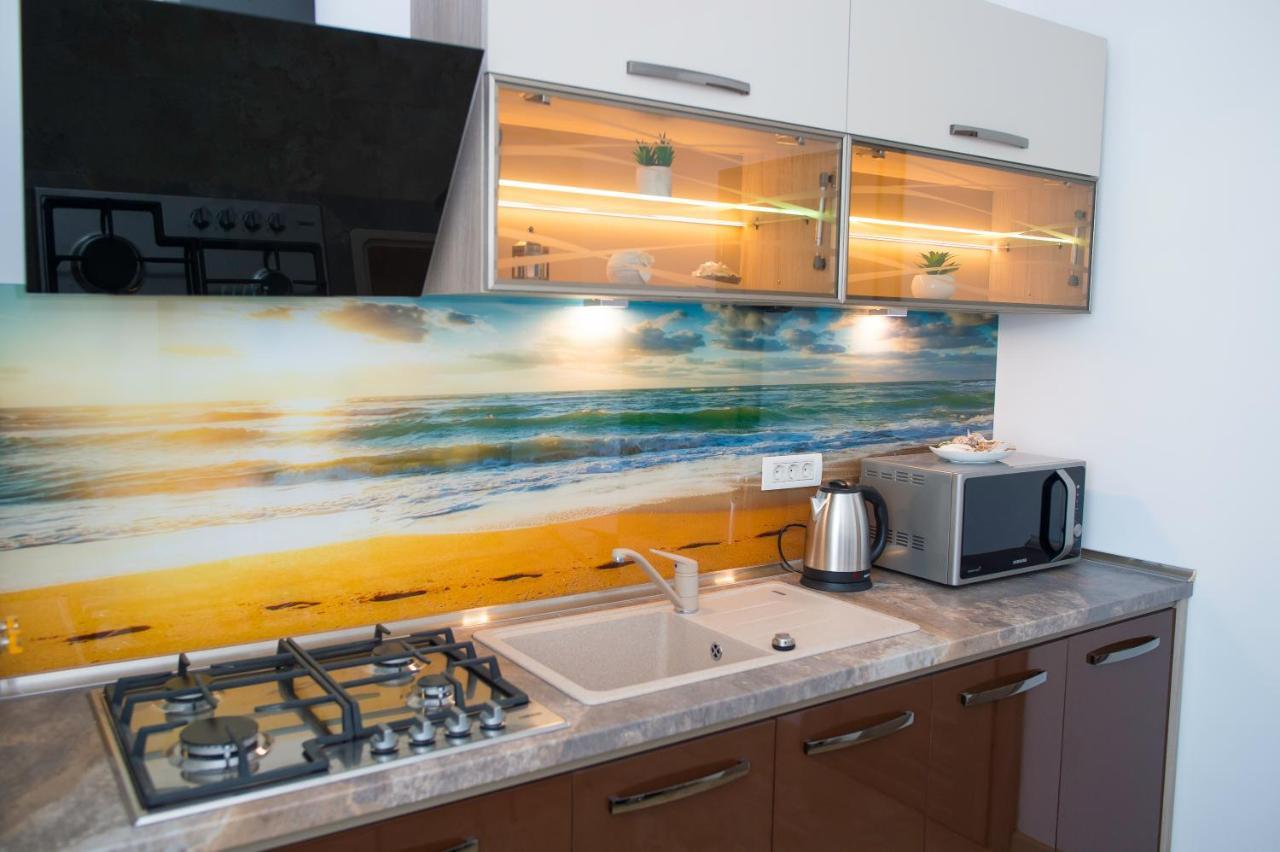 Golden Shell Apartment Mamaia Nord Năvodari Kültér fotó